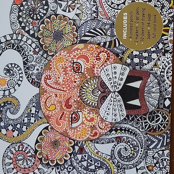 Draw & Color Patterns Kit - Picture 3 of 6